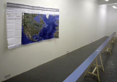 Ken Fandell: Between me and Galway Bay, 2009, installation shot, 126; courtesy the artist